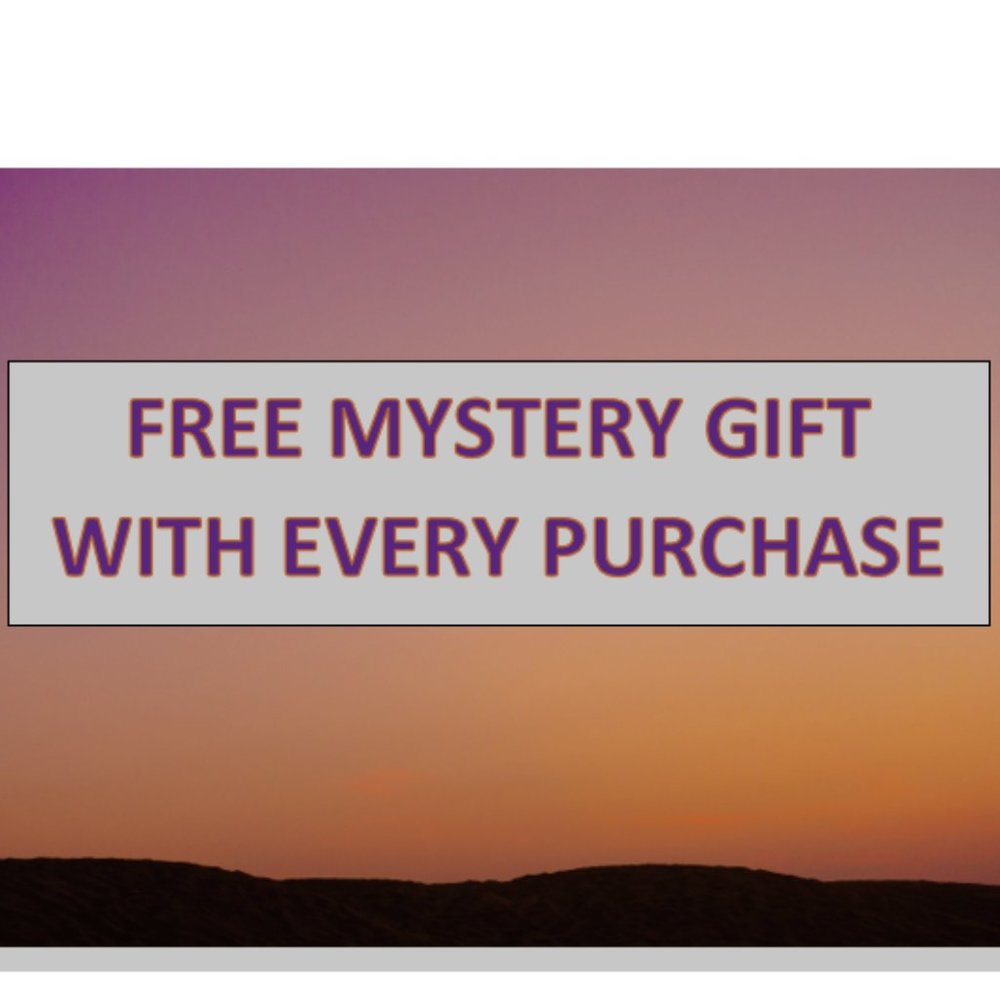 FREE MYSTERY GIFT WITH EVERY PURCHASE